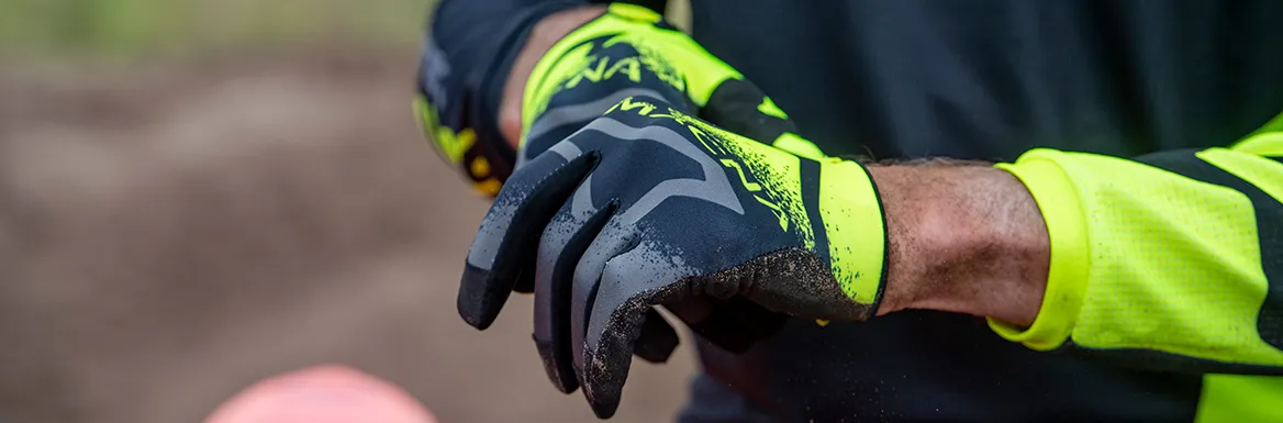 Luvas de motocross
