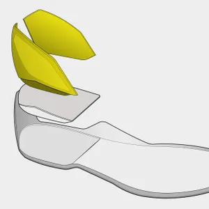 RISC™ Carbon heel