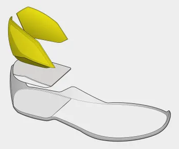 RISC™ Carbon heel