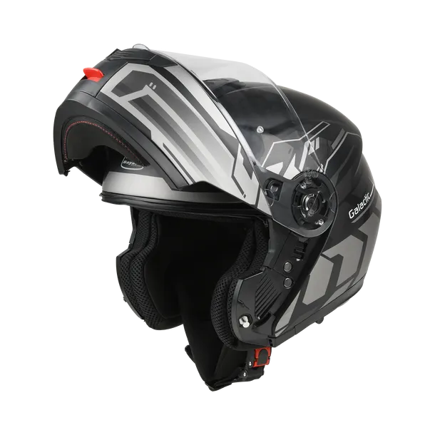 Casco Bayard FP-22 S Galactic Gris Negro