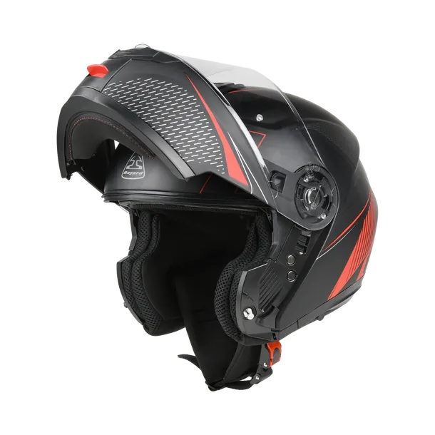 Casco Byard FP-22 S Nebula Negro Rojo