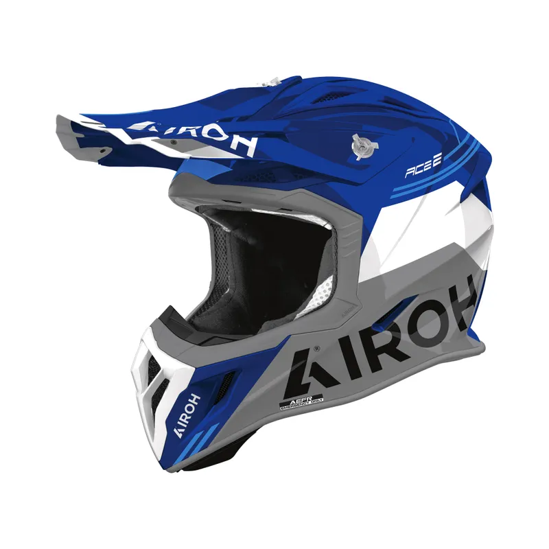 Grijs / Blauw