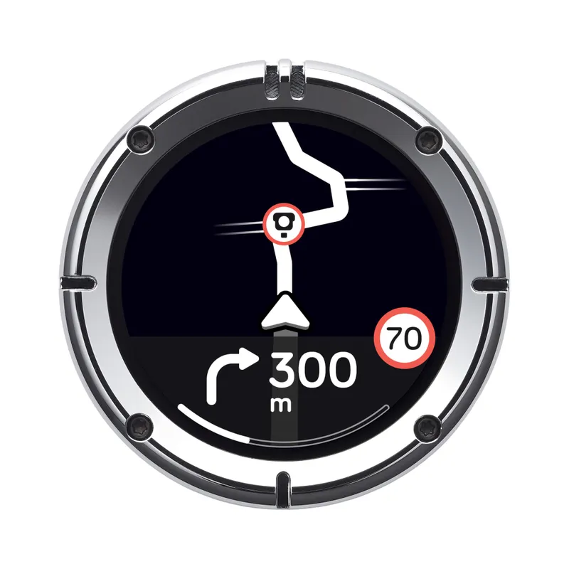 Navigatiesysteem Moto II Classic — Chroom