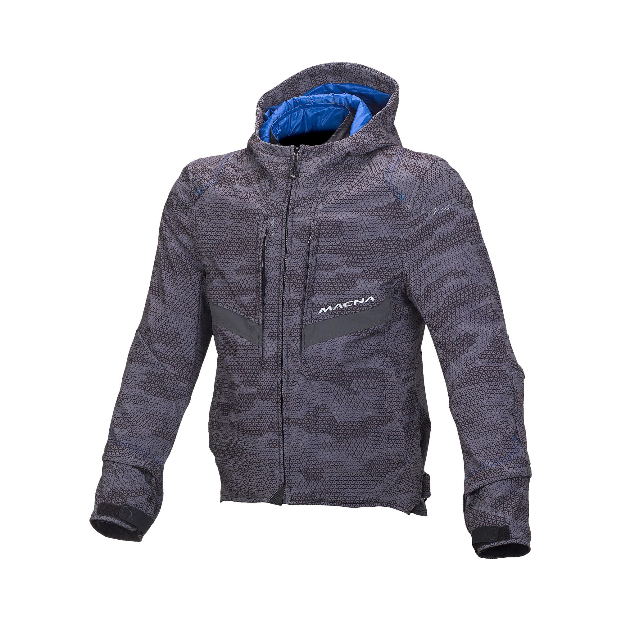 MACNA HABITAT Motorrad Softshell-Kapuzenjacke
