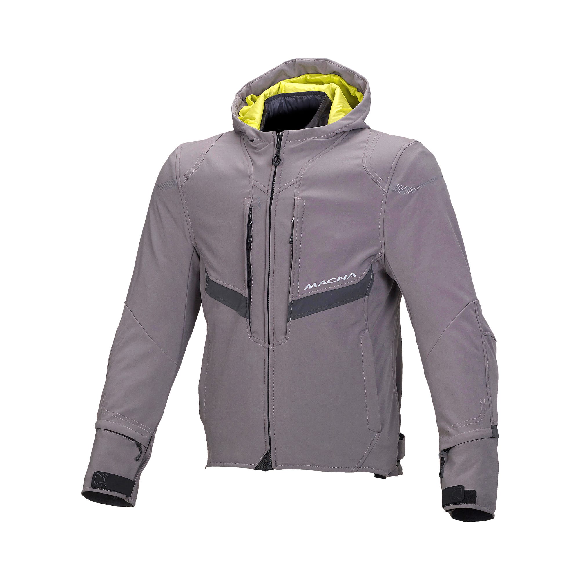 MACNA HABITAT Motorrad Softshell-Kapuzenjacke