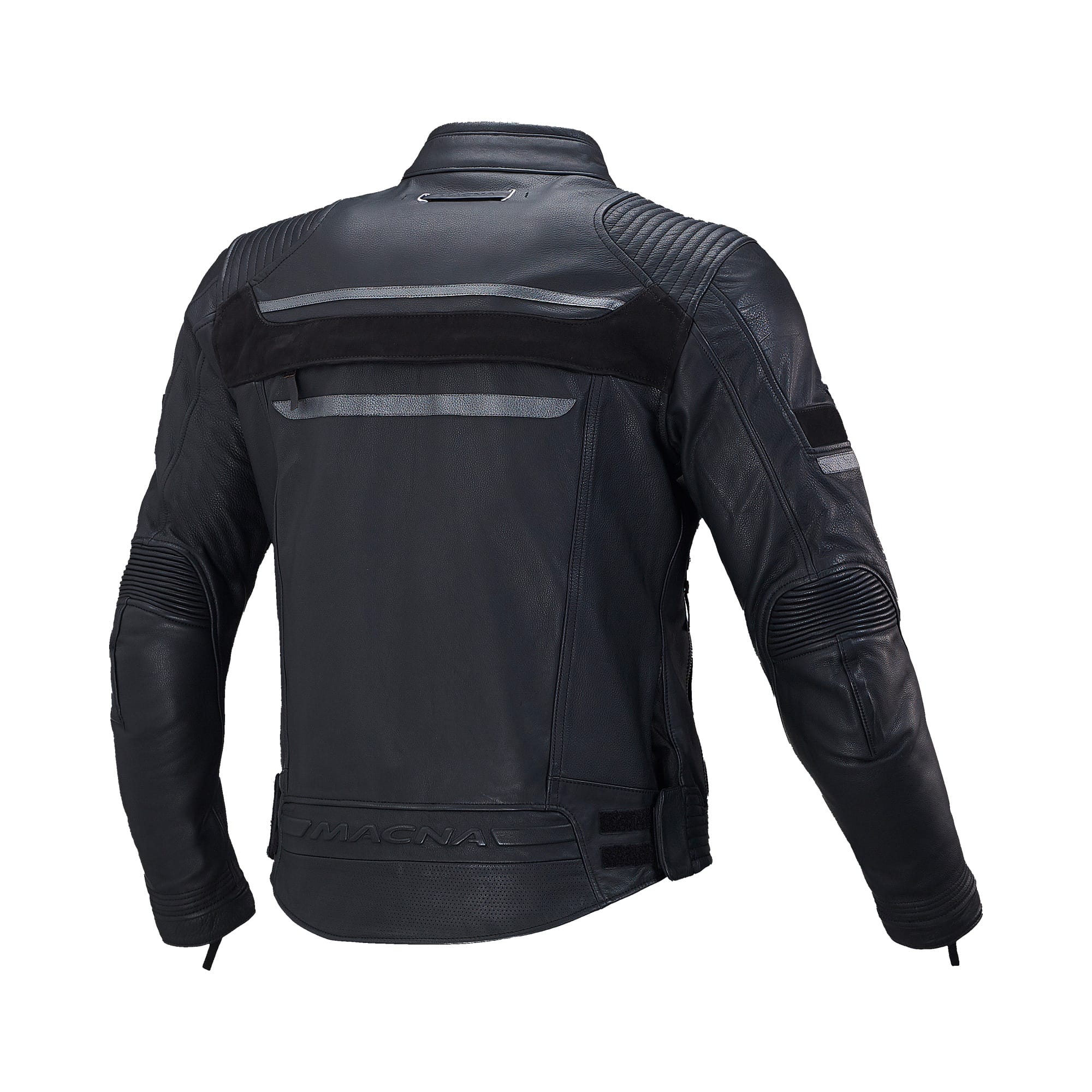 MACNA RENDUM Motorradjacke Leder Retro