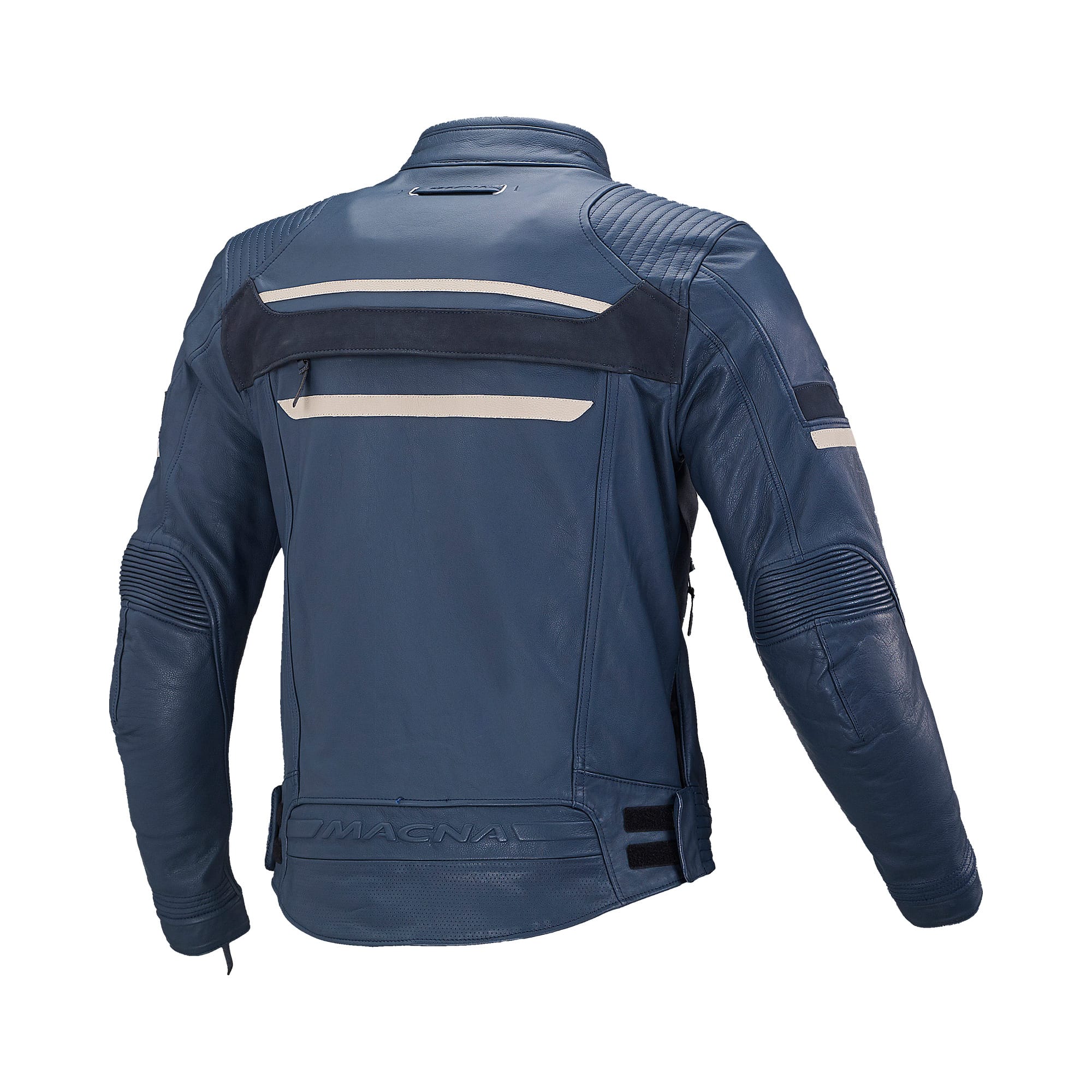 MACNA RENDUM Motorradjacke Leder Retro