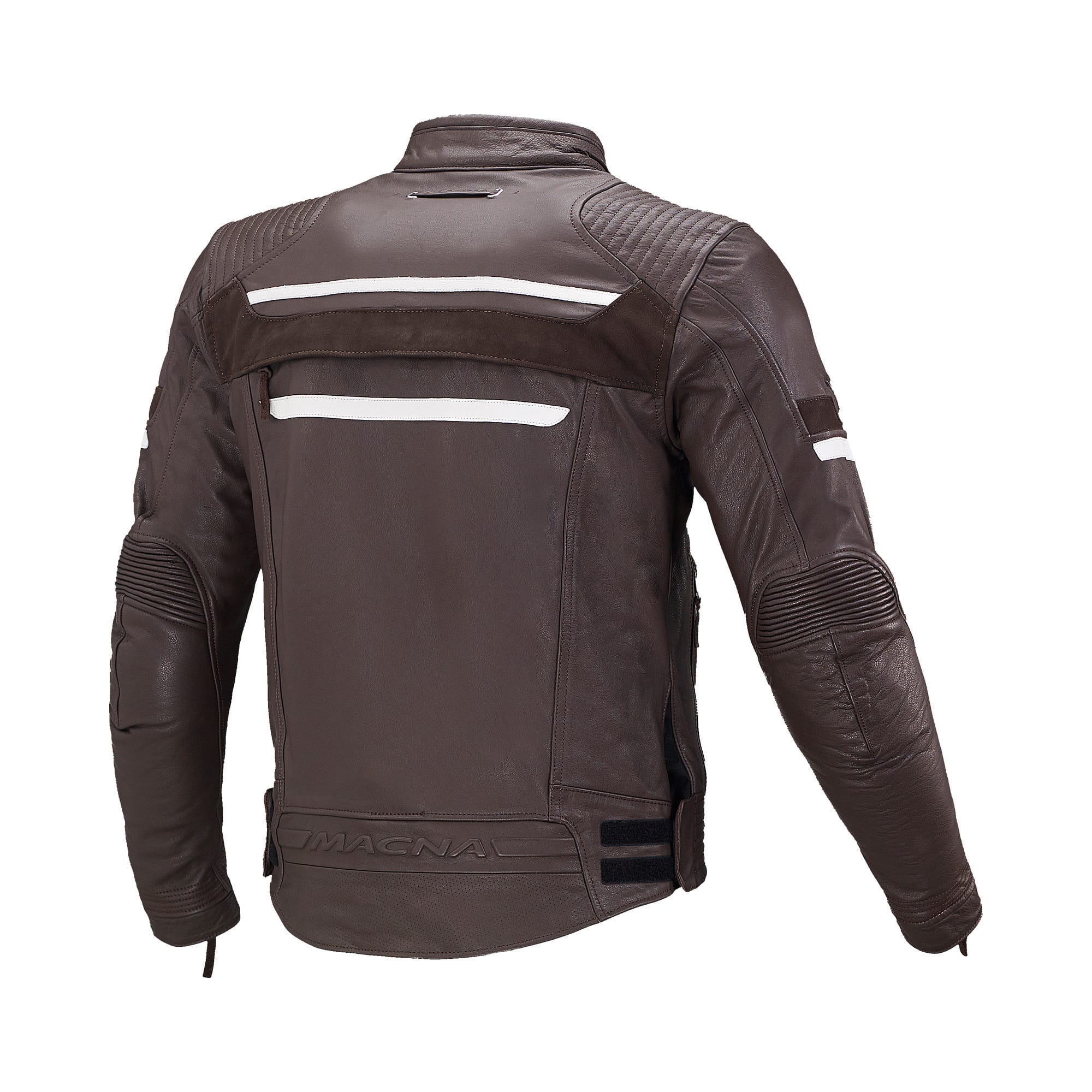 MACNA RENDUM Motorradjacke Leder Retro