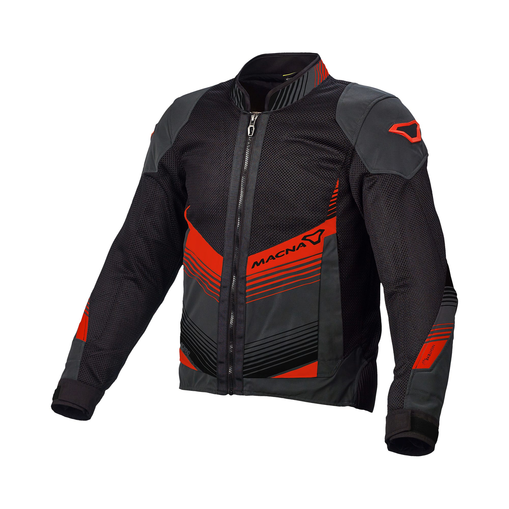 MACNA REWIND NIGHTEYE Motorradjacke Sommer